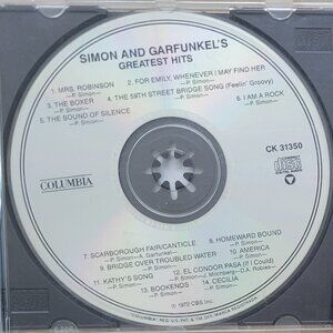 Music CD - Simon and Garfunkel's Greatest Hits, Columbia, CBS, 1972